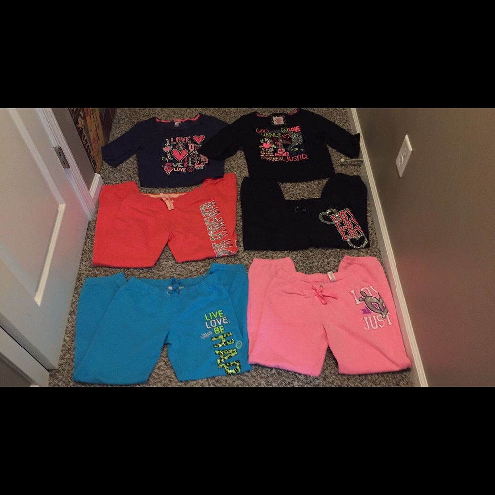 Girls Justice 6 pieces all size 12